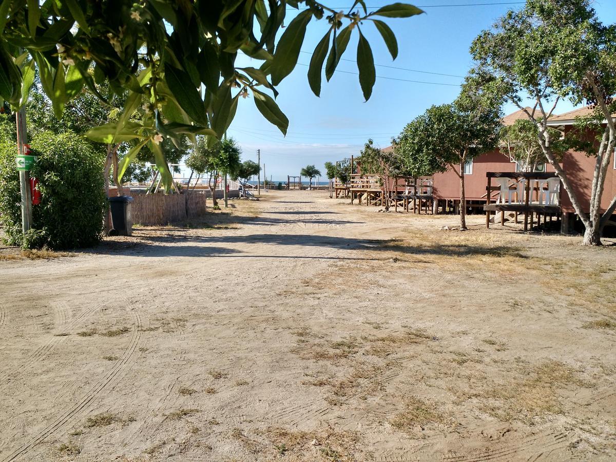 Cabanas Y Camping Mar Azul Hotell Guanaqueros Eksteriør bilde