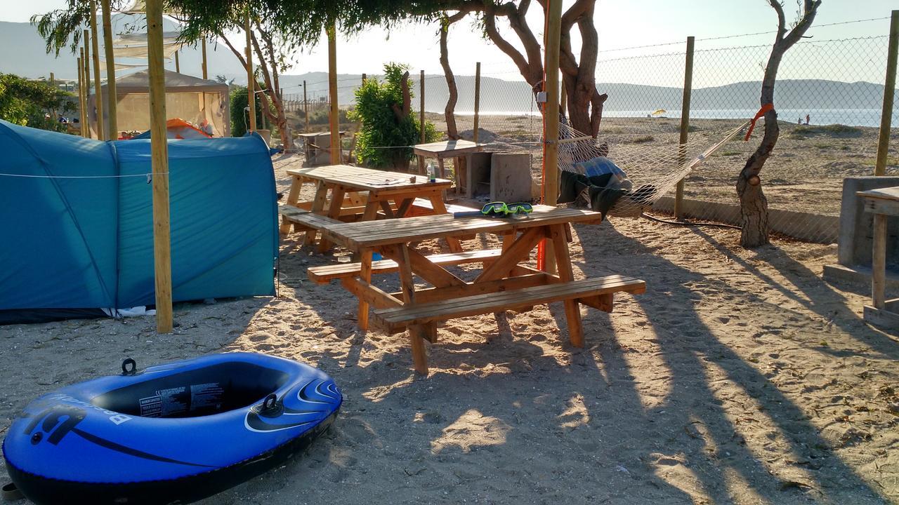 Cabanas Y Camping Mar Azul Hotell Guanaqueros Eksteriør bilde